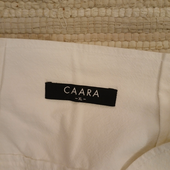 Caara Maxi Skirt Button Decoration Out Pockets White Size XL Used - Picture 3 of 14